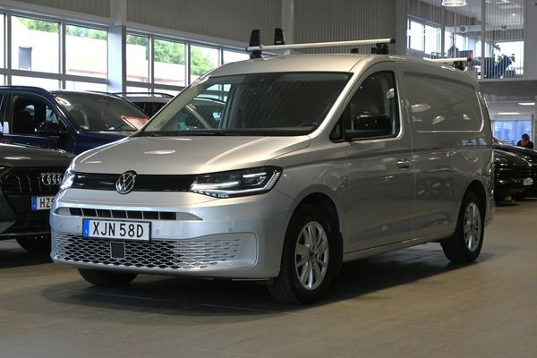 Volkswagen Caddy Maxi Cargo TDI 122hk DSG Värmare Drag LED - 2023