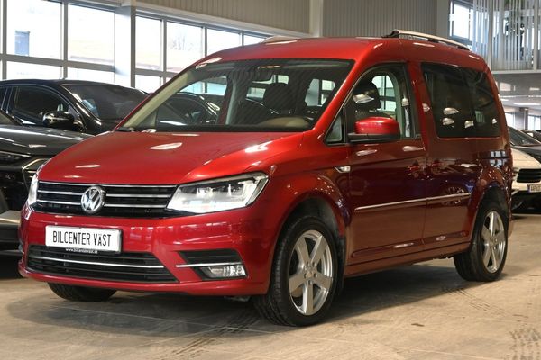 Volkswagen Caddy Life TDI 102hk DSG 5-sits Navi Drag Kamera - 2016