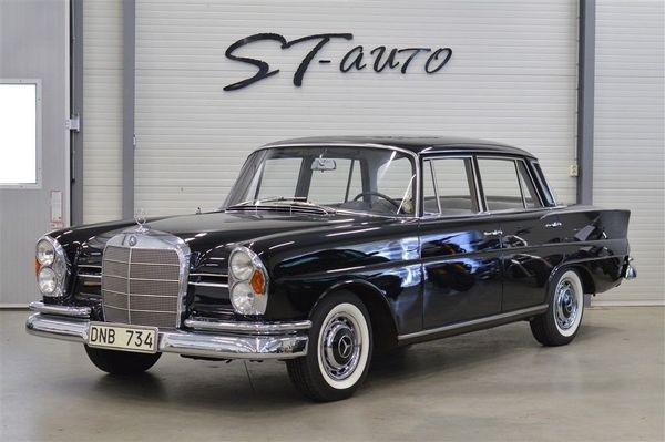 Mercedes S220 Sb Samlarbil Svensksåld - 1963