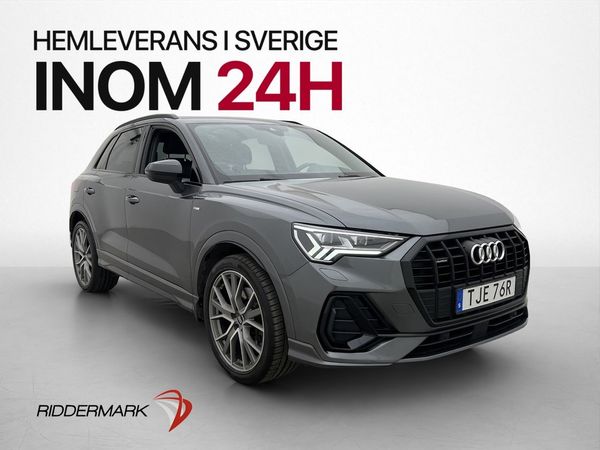 Audi Q3 2.0TDI S Line Värmare 0.56l/mil Drag Cockpit quattro - 2019