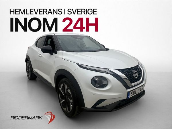 Nissan Juke 1.0 DIG-T Moms 360° Navi Skinn Leasbar Nyservad - 2024