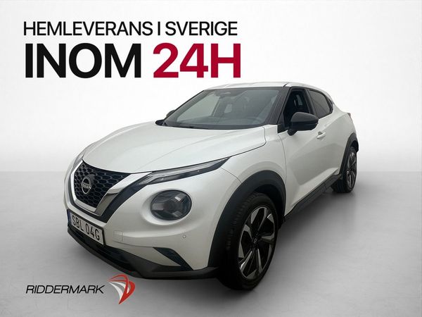 Nissan Juke 1.0 DIG-T Moms 360° Navi Skinn Leasbar Nyservad - 2024