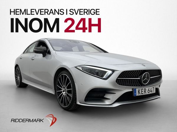 Mercedes CLS450 4M AMG Wide 360° Burmester Drag Skinn - 2019