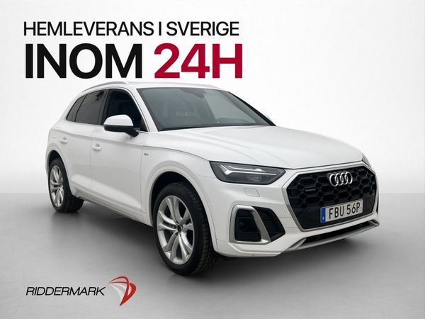 Audi Q5 55 TFSI e S Line Ladd hybrid 367hk Drag 360kr skatt - 2023