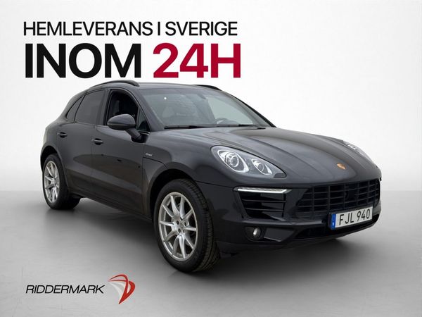 Porsche Macan S AWD BOSE Värmare Kamera Svensksåld ISOFIX - 2015