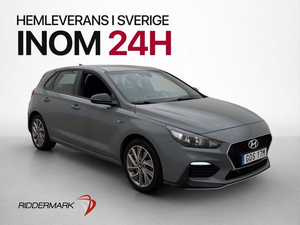 Hyundai i30 1.0 Endast 0,55l/mil Värmare Drag CarPlay Kamera - 2020