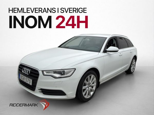 Audi A6 2.0 TDI Dragkrok Farthållare Bluetooth - 2014