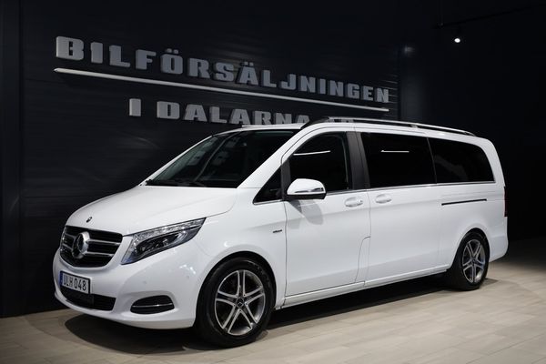 Mercedes V250 d Advantgarde Lång Skinn/360°/Värmare/Drag/SoV-hjul - 2018