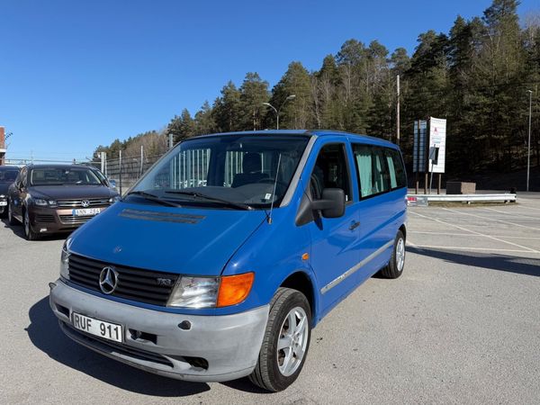 Mercedes Vito MPV 113 Automat 128hk 7100 mil Nyservad Nybesiktigad - 2001