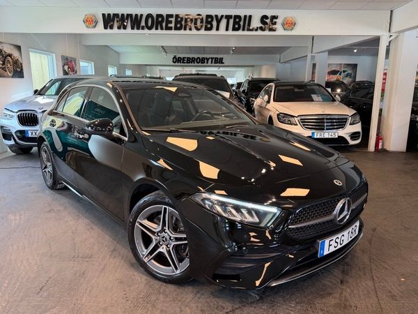 Mercedes A250 e AMG Advanced Plus Ambient Gps Värmare Facelift - 2023