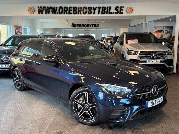 Mercedes E300 T de 4MATIC AMG Line Drag Gps Värmare - 2022