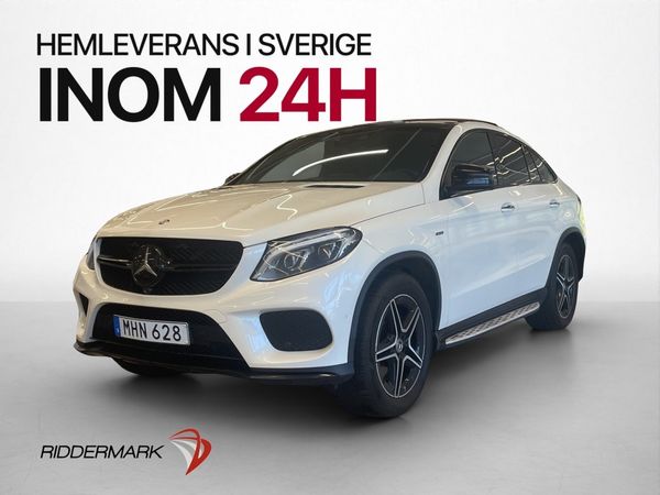 Mercedes GLE450 Coupé AMG Pano Värmare H/K Drag 360° - 2016