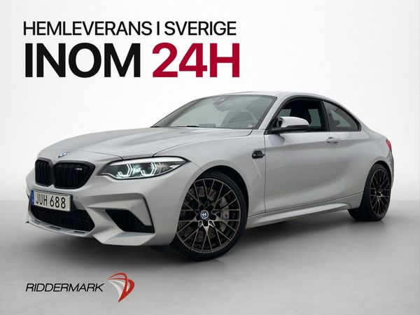 BMW M2 Competition 410hk H/K Kamera Skinn Navi CarPlay - 2019