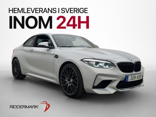 BMW M2 Competition 410hk H/K Kamera Skinn Navi CarPlay - 2019