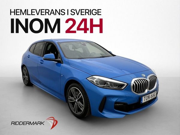 BMW 118 i 136hk M Sport Cockpit Rattvärme Läder P-Sensorer - 2021