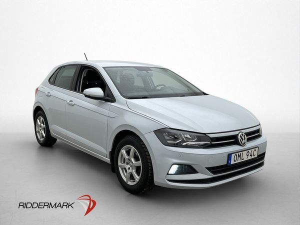 Volkswagen Polo 1.0 90hk P-Sensorer Bluetooth Låg-Skatt - 2020