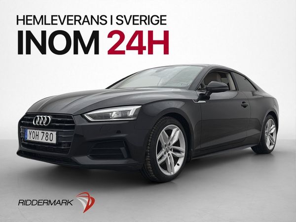 Audi A5 2.0 TFSI Design Läder Ambient LED Sportstolar LED - 2018
