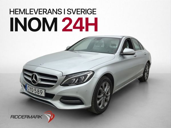 Mercedes C250 d 4MATIC 204hk Avantgarde Skinn Drag GPS - 2015