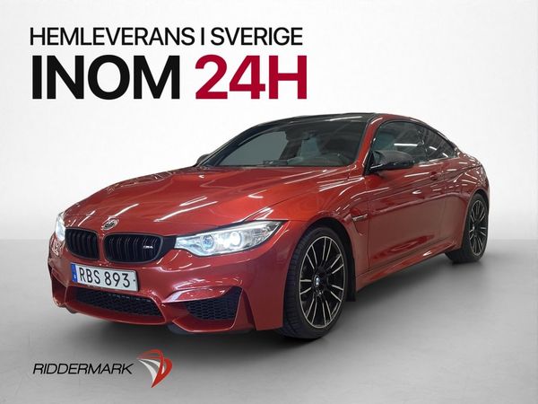 BMW M4 Coupé 431hk HUD Navi Shadow Comfort Läder - 2016