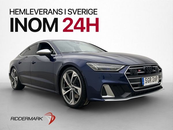 Audi S7 TDI 350hk Cockpit B&O P-Värm Matrix Laser 360° Drag - 2019
