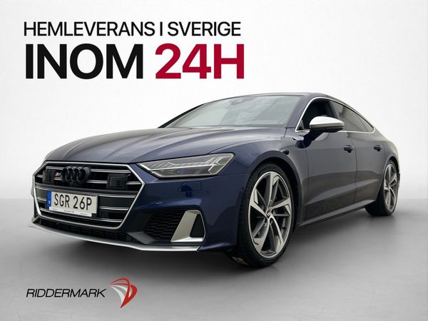 Audi S7 TDI 350hk Cockpit B&O P-Värm Matrix Laser 360° Drag - 2019