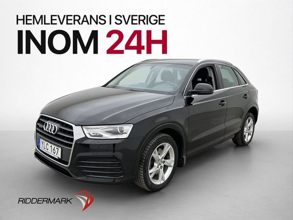 Audi Q3 2.0 TDI Quattro 150hk Proline P-Sensorer 0.50l/Mil - 2017