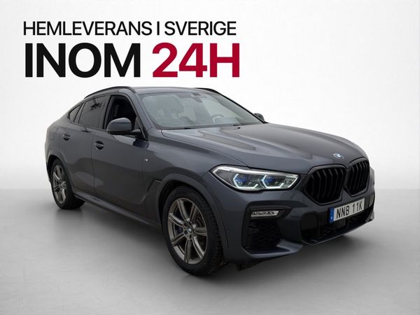 BMW X6 xDrive40d M Sport Pano HUD H/K Luftfjädring Laser - 2021