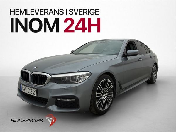 BMW 520 d 190hk M Sport Läder Kamera HiFi Navi 2 brukare - 2017
