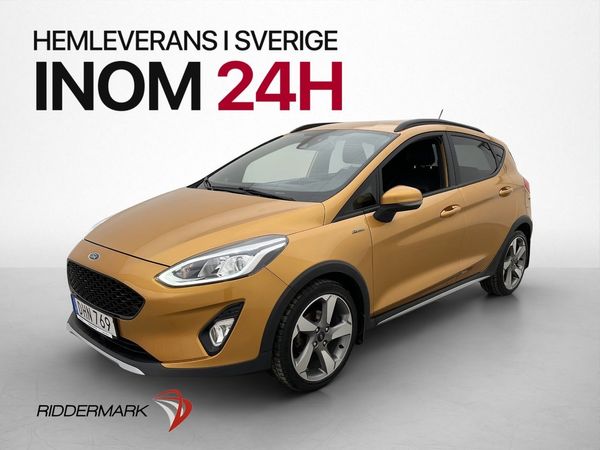 Ford Fiesta 1.0 EcoBoost 100hk Active B&O Värm Navi CarPlay - 2018