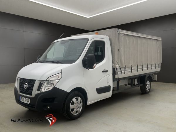 Nissan NV400 2.3dCi FLAKBIL Lång Värmare 3-Sit Dragkrok Moms - 2018
