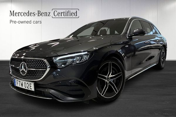 Mercedes E300 de Kombi 4-Matic AMG Rattvärme Drag - 2025