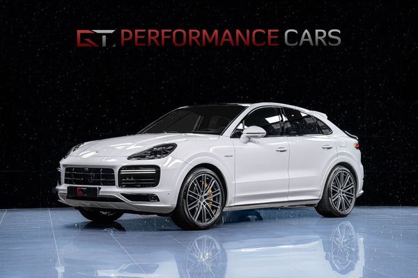 Porsche Cayenne Turbo S Coupé Turbo S E-Hyb MOMS SpDesign Keramiska Pano 18-väg - 2022