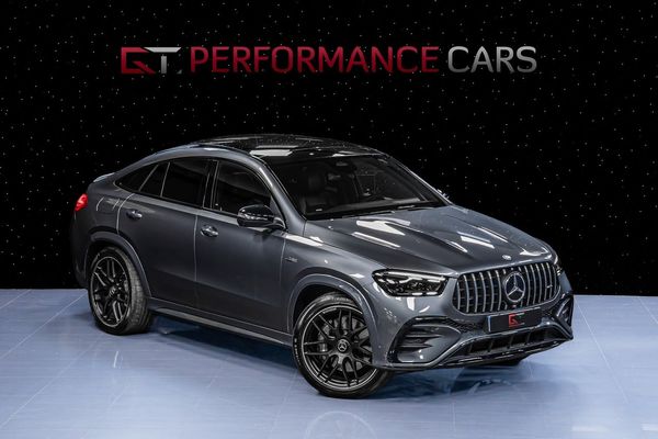 Mercedes GLE53 AMG HYBRID Coupé 2026 MOMS 22" Pano Massage ACC Drag - 2026