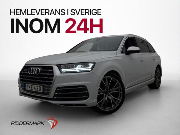 Audi SQ7 4.0 TDI Q. V8 435hk 7-SITS Cockpit Pano *SE SPEC* - 2017