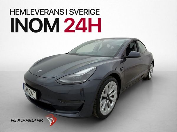 Tesla Model 3 Long Range AWD 440hk AP Svensksåld En ägare - 2021