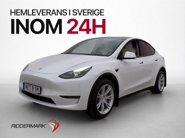 Tesla Model Y Long Range AWD Ljus interiör Drag Värmepump - 2022