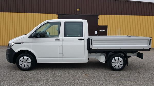 Volkswagen Transporter 2.0 TDI 150hk Dubbelhytt Pickup DH Flak Chassi - 2022