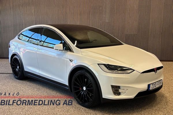 Tesla Model X Ludicrous Performance 7-sits 611hk - 2020