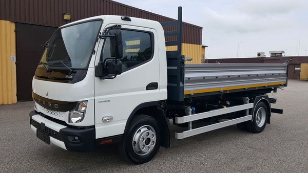 Mitsubishi Fuso Canter 9C18 AMT 175hk Tippflak Lastar 4845kg Omg lev - 2023