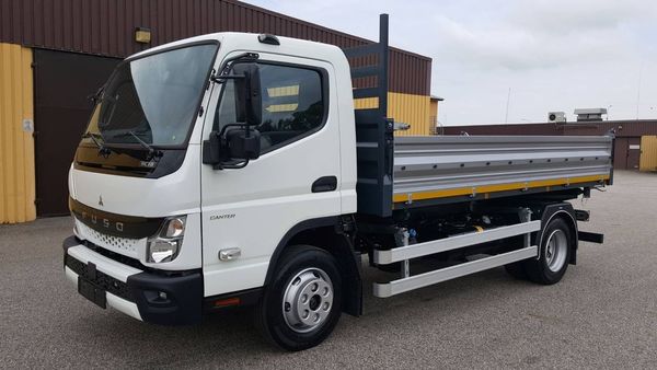 Mitsubishi Fuso Canter 9C18 AMT 175hk Tippflak Lastar 4845kg Omg lev - 2023