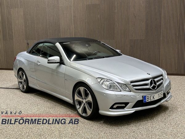 Mercedes E350 Cabriolet AMG Sport / 3 brukare / - 2010