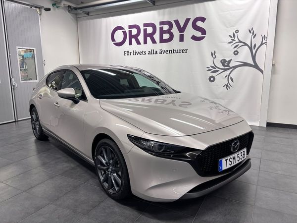 Mazda 3 2,5l Skyactive M-Hybrid, Rattvärme Tonade rutor, Nav - 2025