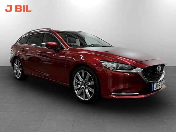 Mazda 6 Wagon 2.2 SKYACTIV-D 184hk Aut 4WD B-KAMERA RATTVÄRME - 2019