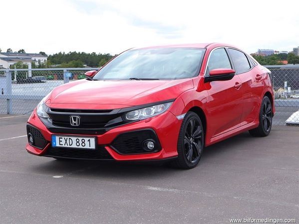 Honda Civic 1.6 i-DTEC FWD 120hk S/V-hjul Kamera - 2018