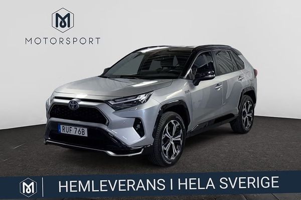 Toyota RAV4 Plug-in Aut AWD Style Dragkrok Värmare Adp-fart Kamera - 2023