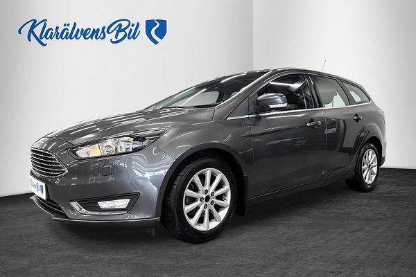 Ford Focus Kombi 1.0 EcoBoost Titanium Euro 6 (100hk) Ny kamrem - 2016