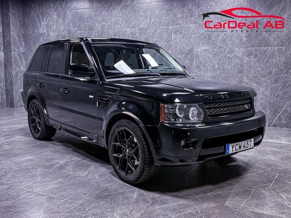 Land Rover Range Rover Sport 3.6 TDV8 4WD Värmare Luftfjädring Taklucka Kamera - 2010