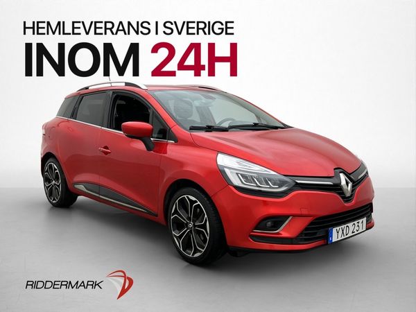 Renault Clio ST 0.9 TCe 90hk Intens Bass Reflex PDC Halvskin - 2018