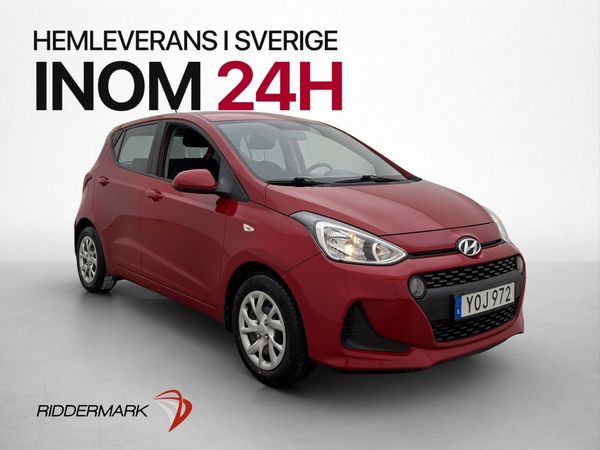 Hyundai i10 1.0 blue 67hk Comfort Automat Rattvärme AC - 2018
