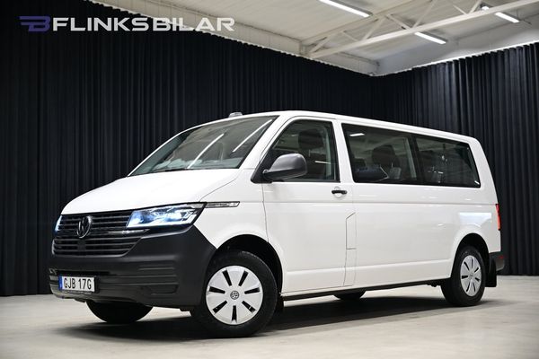Volkswagen Caravelle TDI DSG 150HK L2|8-Sits|LED|Drag|Värmare|GPS|Backkamera - 2020